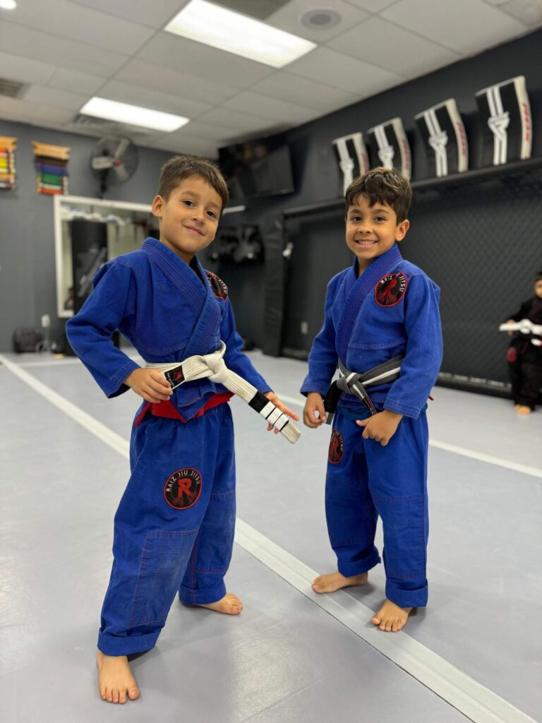 happy jiu-jitsu kids